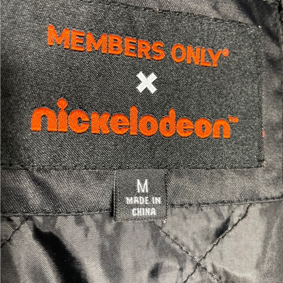 Members Only x Nickelodeon Spongebob Mega Print Men's Hooded Jacket | Unisex | M - Picture 4 of 4